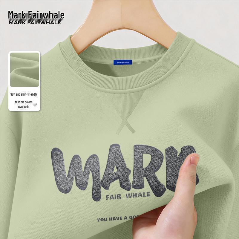 

MARK FAIRWHALE Men s American Style Graphic Crewneck Sweatshirt 3XL