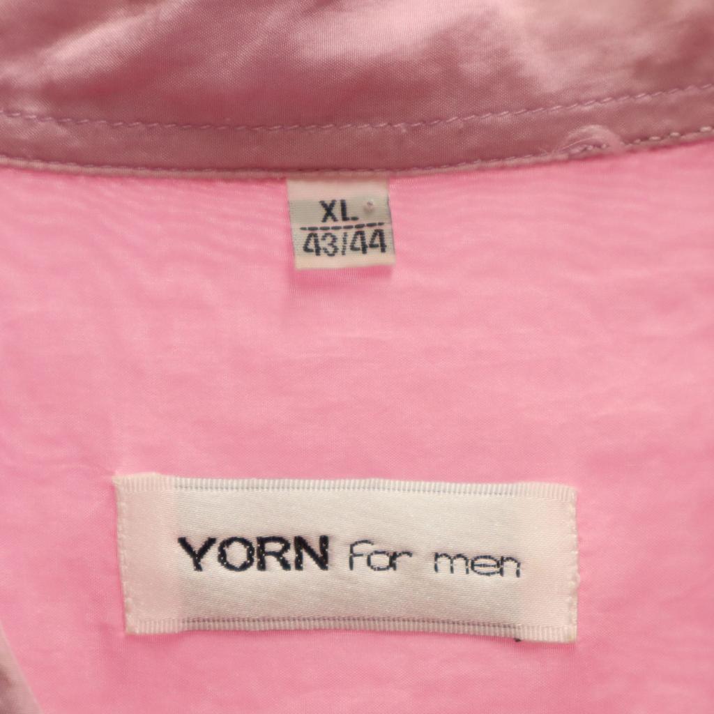 YORN Für Herren Kurzarmhemd XL rosa Herren Gebraucht