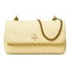 Kira Klappe mit Magnetverschluss Nappaleder Mini Schultertasche Umhängetasche Damen Taschen Zitrone 158705-701
