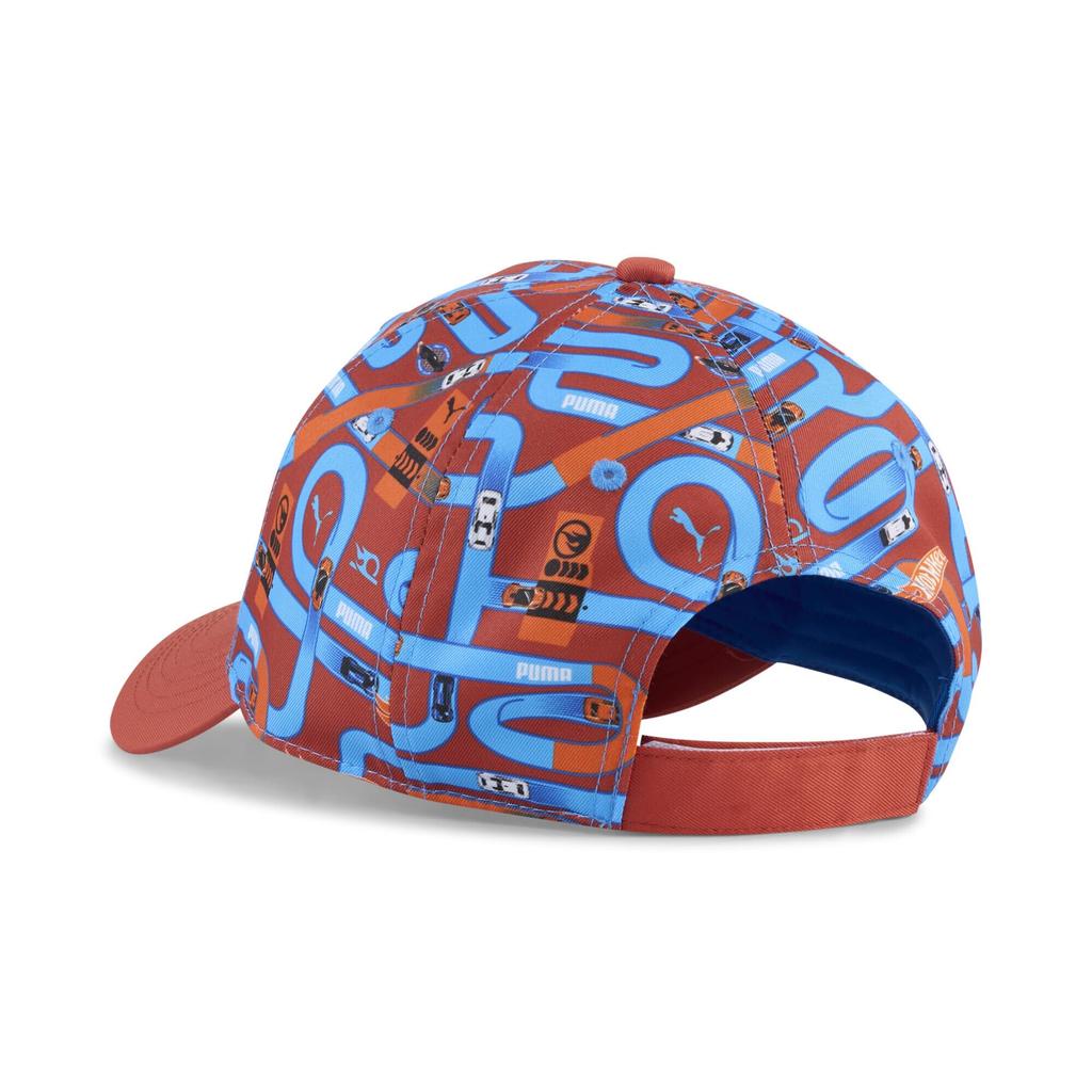 PUMA X HOT WHEELS BB Cap JR 026129 Red Kids' Fire/AOP(01)