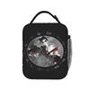 Game A-Alice Madness Returns Lunch Bag  Portable Zipper Lunch Box Child Outdoor Picnic Print Cooler Bag Thermal Tote Handbags