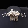 5PCS/Set Pearls Wedding Hair Comb Bridal Hair Pins Clips Women Hair Jewelry Accessories Headpieces