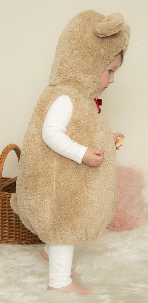 Clearstone Marshmallow Baby Cosplay Halloween Kigurumi Marshmallow Bear Teddy Bear Baby 80cm Brown