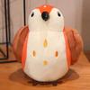 20cm Cute Small Round Birdie Plush Toys Soft Real Life Sparrow With Bird Sounds Stuffed Animal Doll Toy Gifts Home Decoration