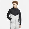 TECH FLEECE FULL ZIP Hoodie 53% Cotton 47% Polyester Dark Grey Melange/black/white