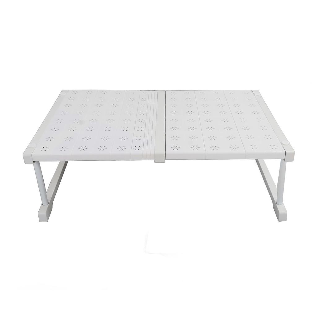 Expandable Closet Shelf Storage Rack Easy To Install High Load Bearing Capacity Space Saving Cabinet Storage Shelf for