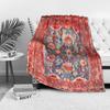Vintage Türkischer Kilim Teppich Decke Baumwoll Überwurf Weich Gemütlich Bett Sofa Dekorativer Teppich Matte Kissenbezug