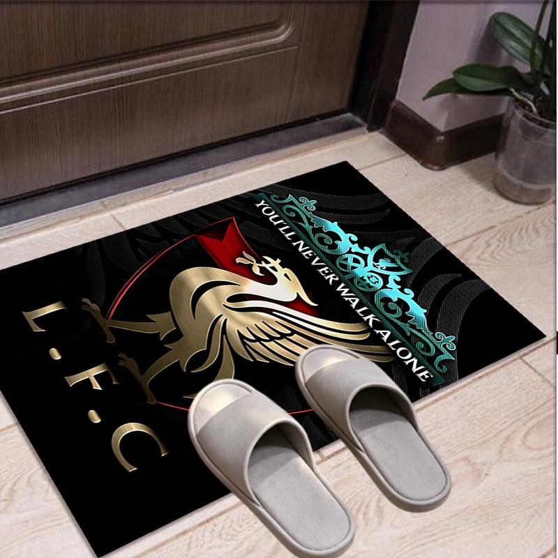 Football Club Pattern Rug, Indoor/Outdoor Mat, for Picnic, Gameroom, Bedroom, Office, Living Room, Home Decor Carpet, Birthday Gift
