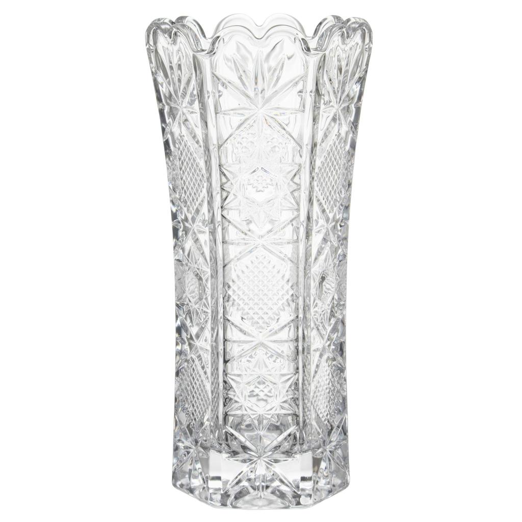 Toyo Sasaki Glass Květinová váza P-40301-JAN Čirá 21cm P-40301-JAN