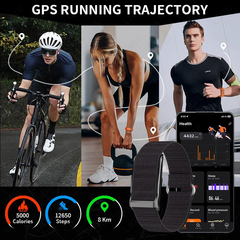 Smart Watch Men Women Fitness Smart Bracelet Sports Band Heart Rate Blood Pressure Monitor Waterproof Multifunction Watches