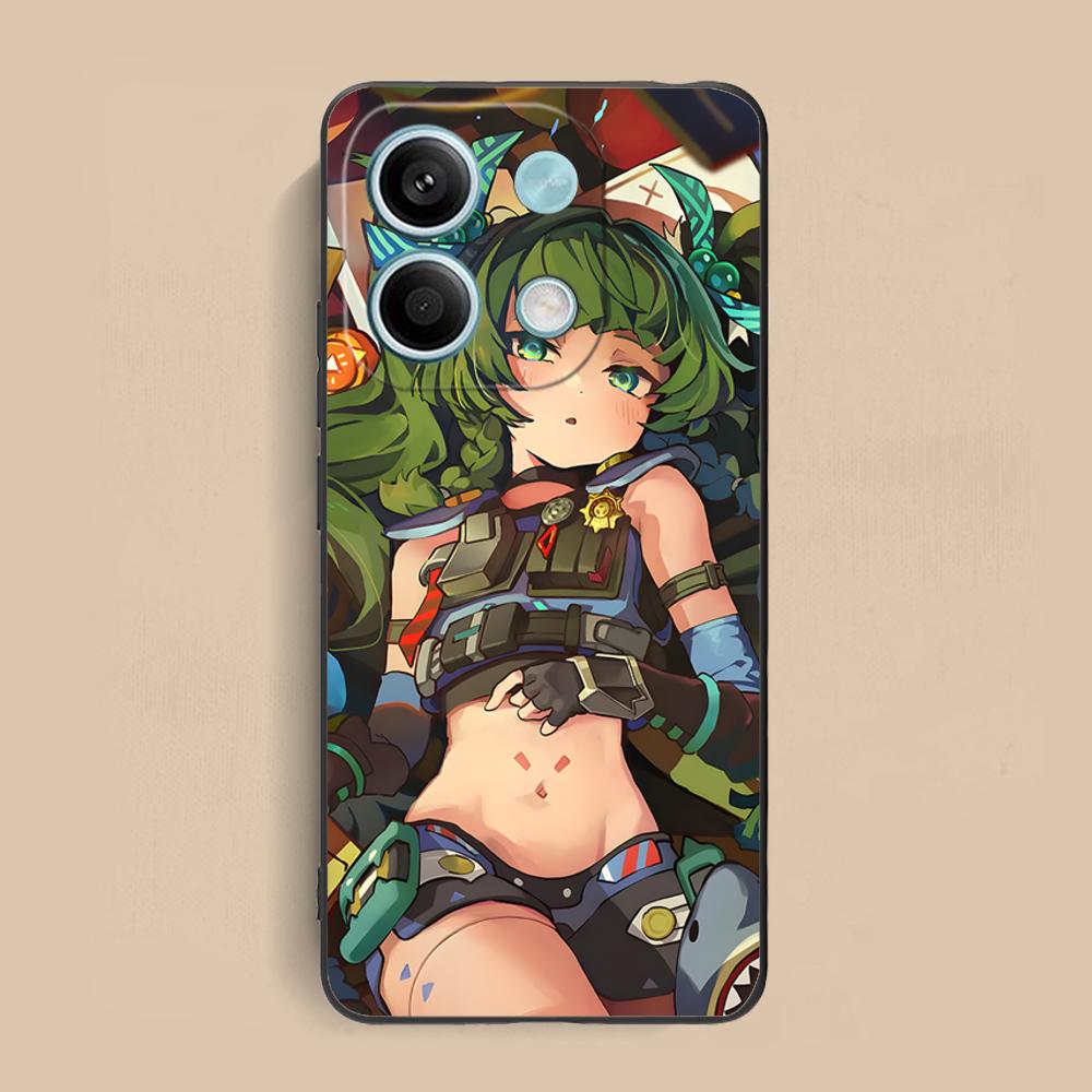 Zenless Zone Zero QingYi Phone Case for Xiaomi Redmi 15 14 13 12 A5 3 2 1 C Plus 4G 5G Colorful Printing Cover Cellphones Luxury