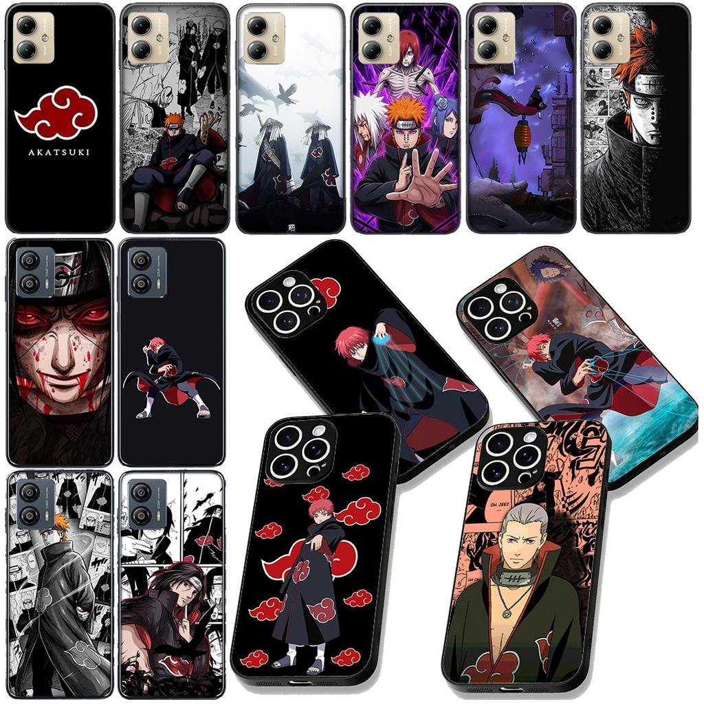 Sasori Itachi Uchiha Narutos Pain Akatsuki Phone Case for Xiaomi Poco C85 C65 C75 X7 X6 M6 M8 F7 F8 Ultra F6 Pro Cover Casing