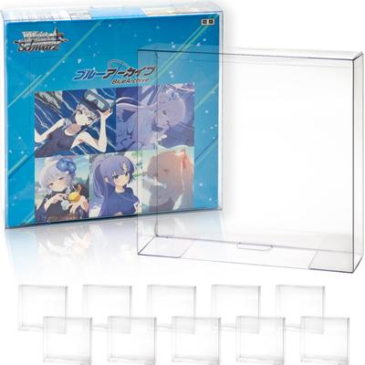 EYESRAIL Boxx Guardian Weiss Schwarz BOX Hard Loader UV Protection Domestic Manufactured Collection Transparent Storage Case Booster 12 Pack ([10