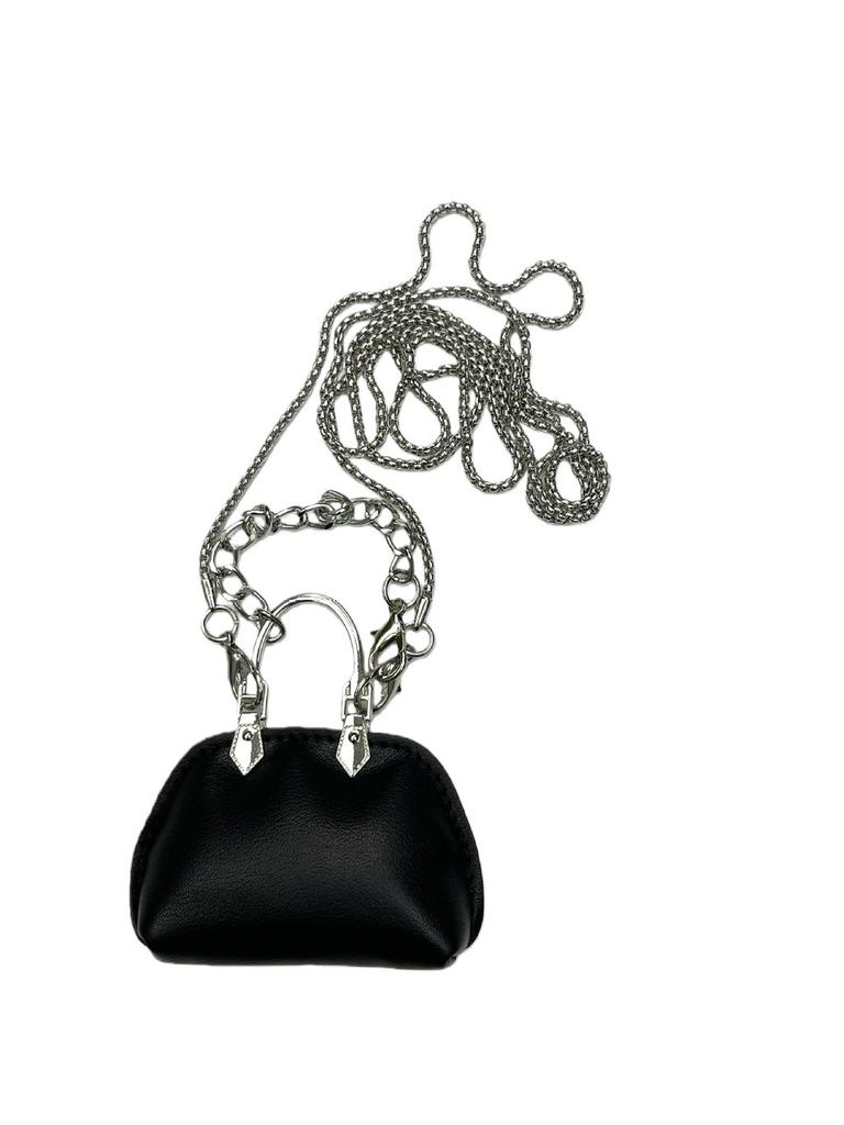 Pu Mini Shell Crossbody Bag With Chain For Daily Use Women