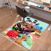 1pc Bing Print Area Rug - Soft, Washable Non-Slip Indoor Mat for Office Chairs, Living Room, Home Office Decorative Rug