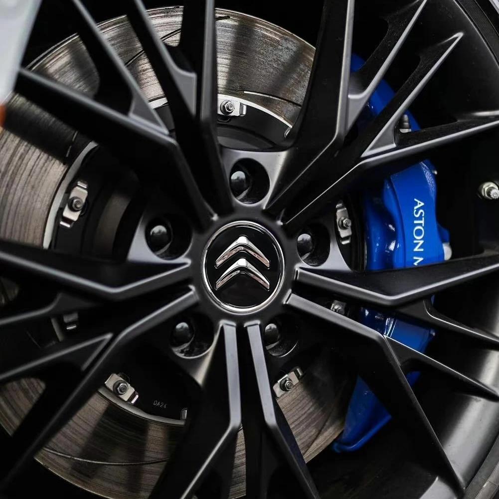 Auto Radnabe Abdeckung Mittel Emblem Ersatzkappe Zubehör für Citroen C4 C3 C5 C5X e-C4 X e-C3 C-Crosser C-Elysee C1 Berlingo C6 aik256