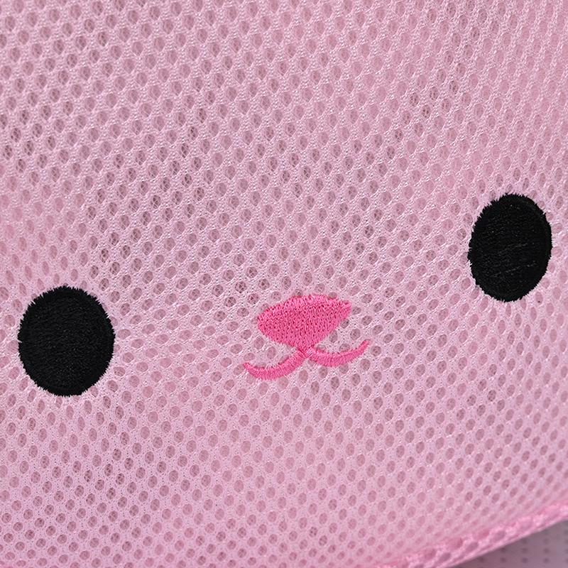 Cute Rabbit Laundry Bag Anti-Deformation Mesh Washing Pouch For Bras, Underwear, Lingerie Machine-Wash Special Home Travel Use
