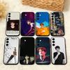 C-Charlie P-Puth Singer  Phone Case For Samsung  A73,72,71,53,52,51,22,91,80, Soft Black Cover