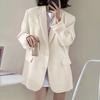 Spring Autumn Women Blazers Elegant Korean Casual Solid Suit Women Jacket  Fashion Female Coats Office Lady Coat Outerwear