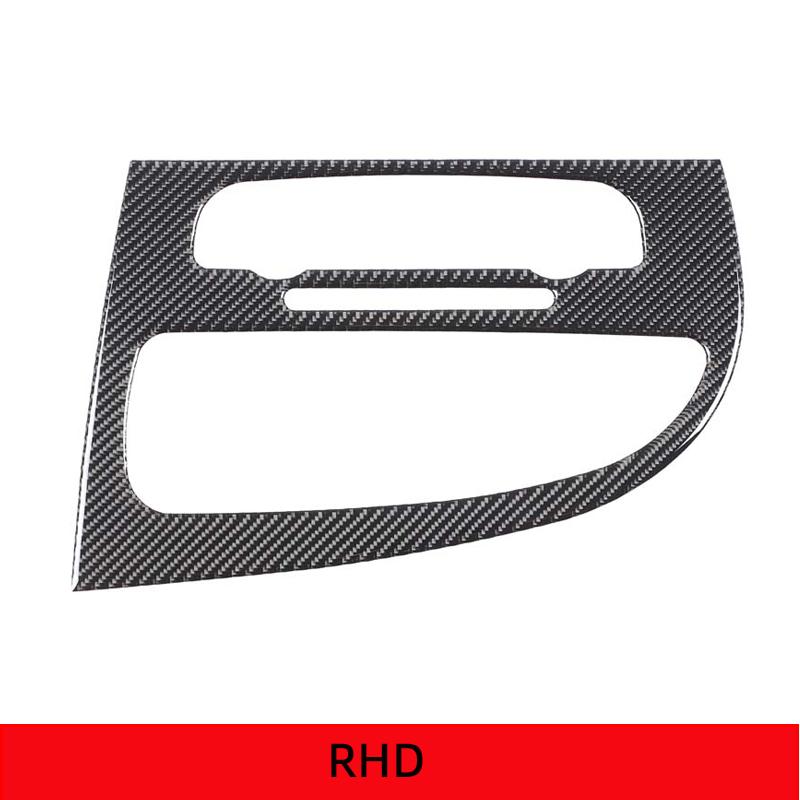 For Seat Leon 2005-2012 LHD RHD Real Carbon Fiber Car Dashboard Decoration Stickers Interior Decoration Stickers Car Accessories