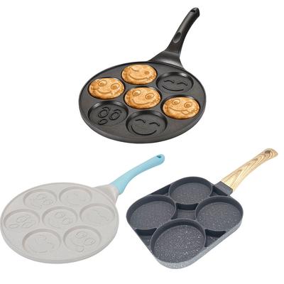 7/4 Tassen Pfannkuchenpfanne Eier Omelett Crepe Bratpfanne Antihaft Grillplatte Pfannkuchenmaker Pfannkuchenformen Pfanne für Kinder Frühstück