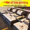 Thickened Foot Bath & Massage Set: 4-Piece Towel, Sofa, Ear-Picking; 2-Piece Pedicure & Beauty Bed Sheet Set