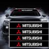 Auto Voorruit Stickers Voor en Achter Decoratieve Decals Sticker Voor Outlander I200 Pajero Eclipse ASX Lancer Space Delica Ex