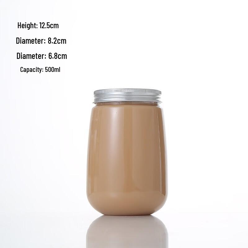 Disposable U-Shaped Milk Tea Cups Set