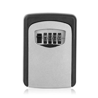 RON-YH Secure Key Box Wall Mount, Outdoor Safe Box With 4-Digit Password Keys RON01689