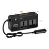 USB C Enabled 200W Automotive Inverter With Voltage Display And Compact Plug Design For Road Trips Easy Installation