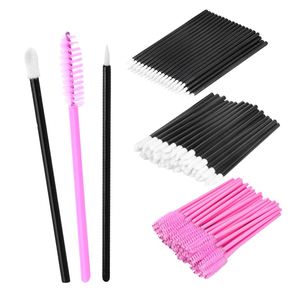 Buy 150PCS Disposable Applicator Wand Set Eyelash Liner Eye Lip Brushes