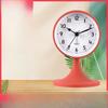 Nordic Style Cute and Fashionable Round Clock Children's Study Room with Lampstand Clock Hotel Room Bedside Alarm Clock