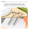 Stainless Steel Vegetable Fruit Peelers With Dual Sharp Blades And Rust Resistant Perfect For Home Kitchen Daily Food Prep