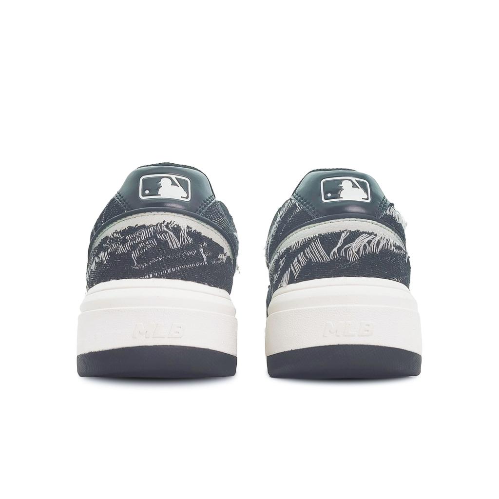 MLB Chunky Liner Low top Skateboard Shoes Unisex Black White 3ASXCA12N-50WHS(Team188-)