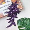 Funkelnde Perlen-Applikation Netz-Pailletten-Applikation DIY Dekorative Aufnäher DIY Handgemachte Accessoires