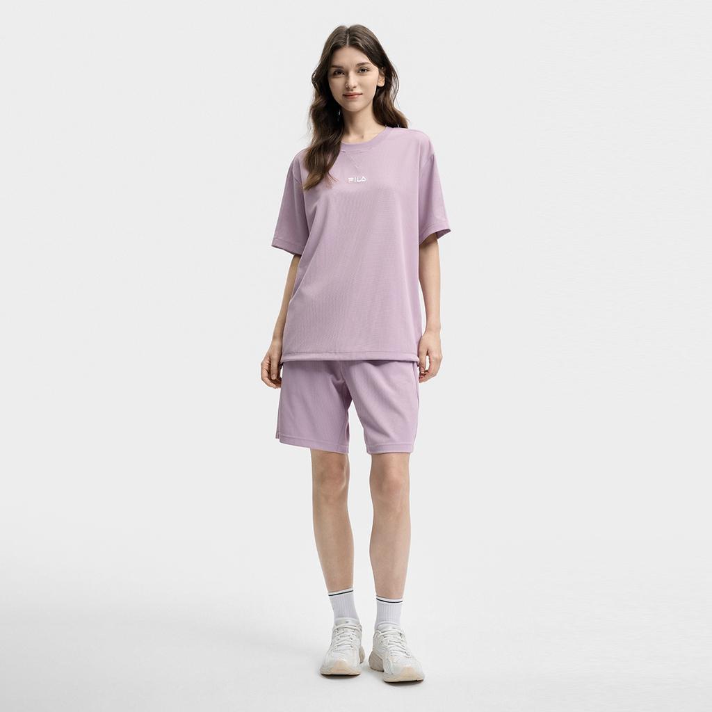 Fila Original Simple Classic Fashion Trendy Retro Sports Casual Versatile Comfortable Loose Knit Short Sleeve T-Shirt Unisex Tops F51M629101FPR