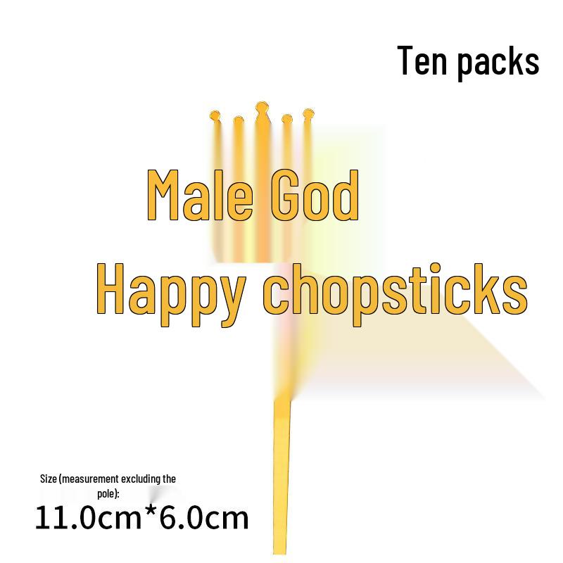 50-Pack Acrylic 'Happy Birthday' Cake Toppers - Popular Party Decorations with Free Shipping