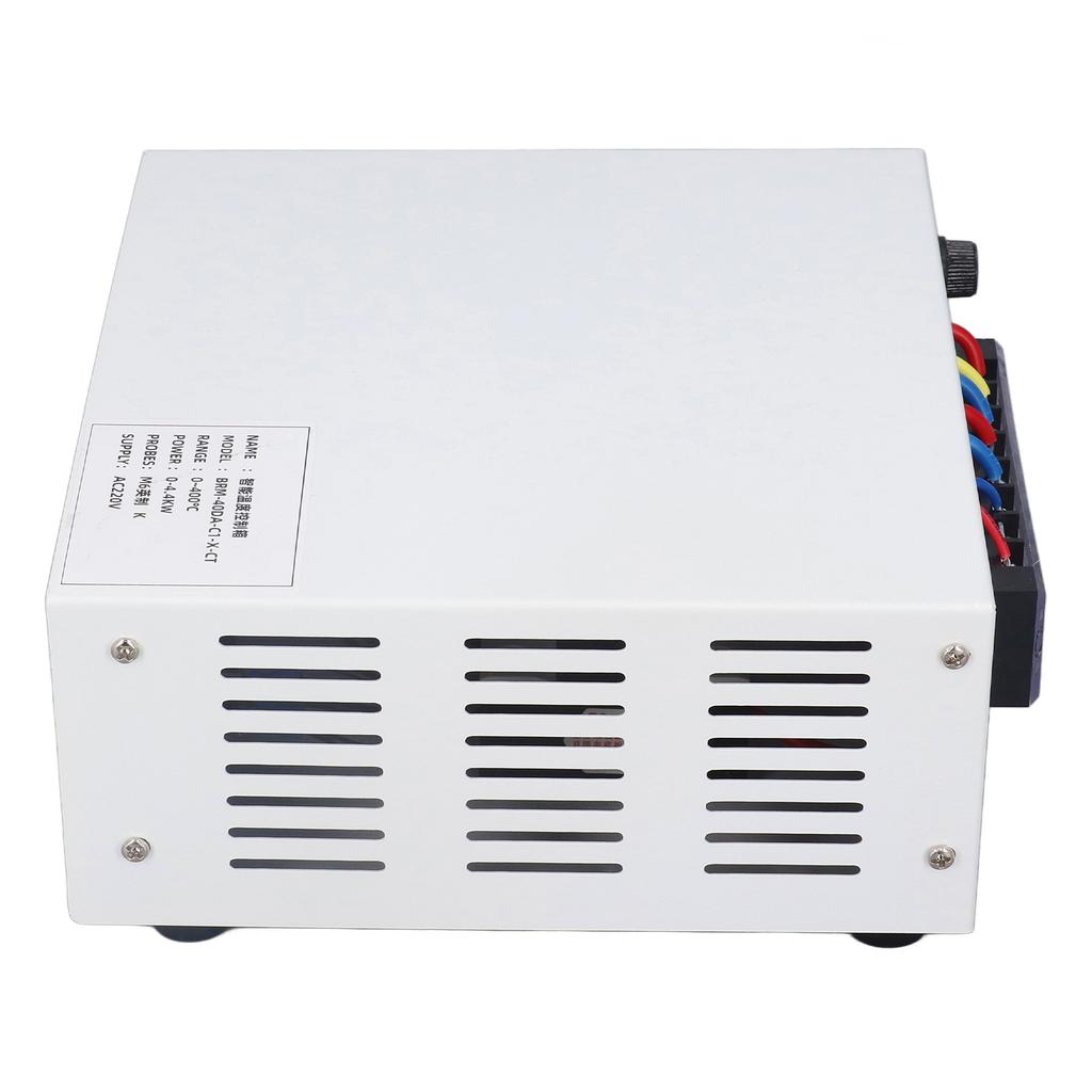 PID Temperature Controller Self Tuning Control Box 0.400 celsius M6 BRM40 1XCT AC220V(1meter )
