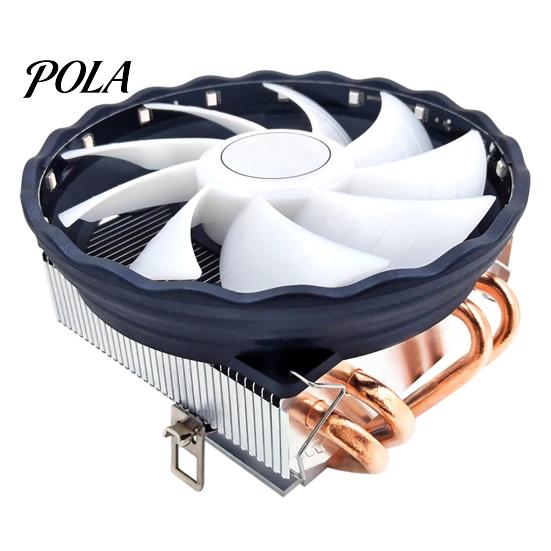 Gaming PC Cooling Fan CPU for LGA 2011/1200/1150 4 Heat Pipes RGB PWM Temperature Control Quiet Operation Pin 130W Large Air Volume Mini Radiator