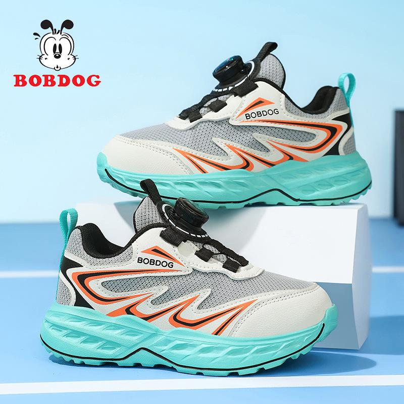 Babu Dou Kids' Breathable Mesh Running Shoes - Autumn New Arrival for Boys, Lightweight and Soft Sole for Middle and Big Kids.