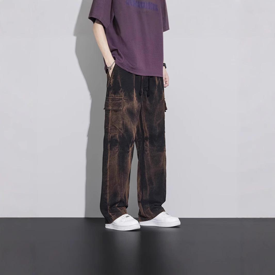 

2025 Plus Size Casual Cargo Pants - Extra Large, Comfortable, Up to 300 Jin Wear XXL армія зелений колір