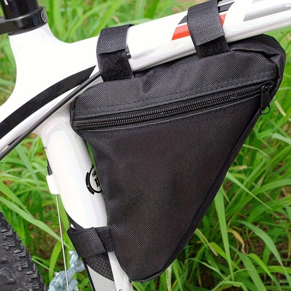 Instantly Detachable Design Front Frame Handlebar Bags Bike Beam Hanging Bag Outdoor Sports