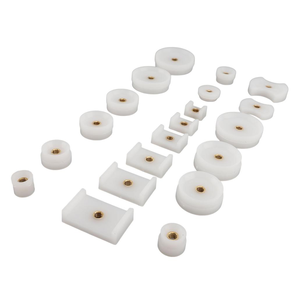 20pcs Watch Case Press Die Kit Watch Case Back Nylon Fitting Dies Set Professional Watch Repair Tool for Watchmakers