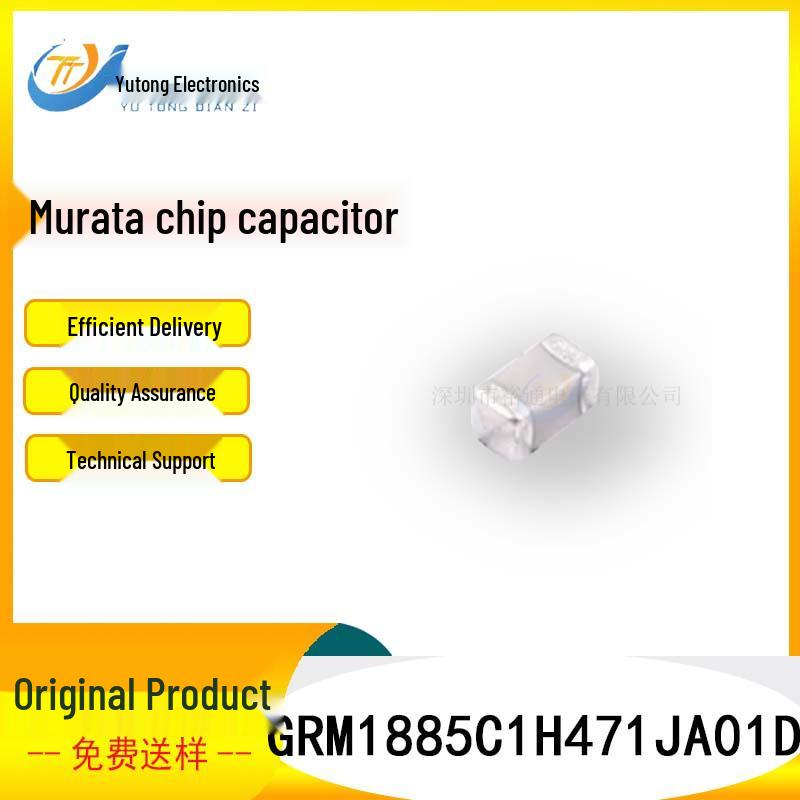 

Murata 0603 470pF C0G 50V 5% Ceramic Chip Capacitor