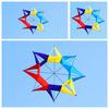 3D Plum Blossom Kite: Octagonal Hexagonal Rainbow Bestseller