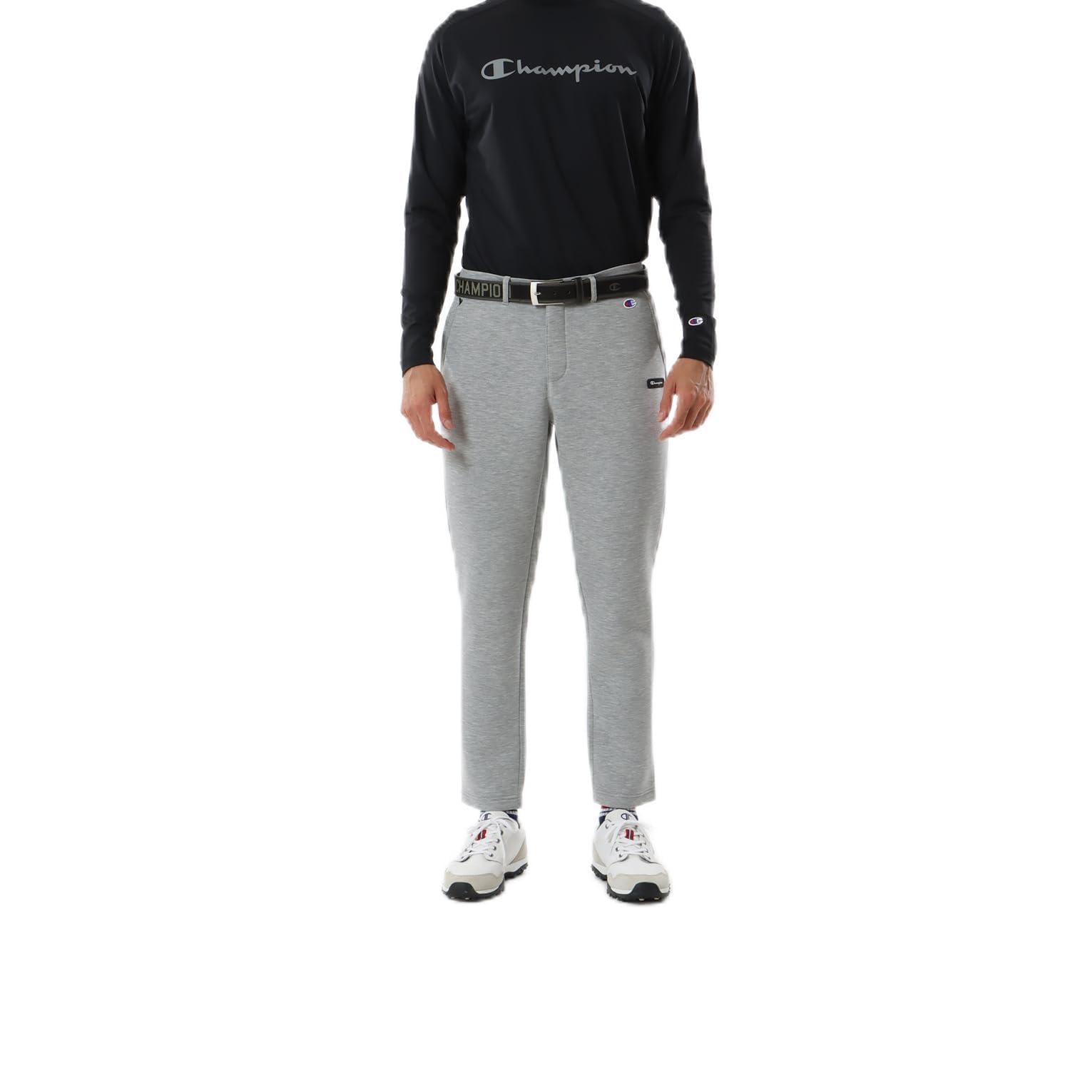 

Champion Techweave 3LS Oxford WRAP-AIR Water-Repellent Sweatpants, Gray, Men s Golf, C3-ZG201