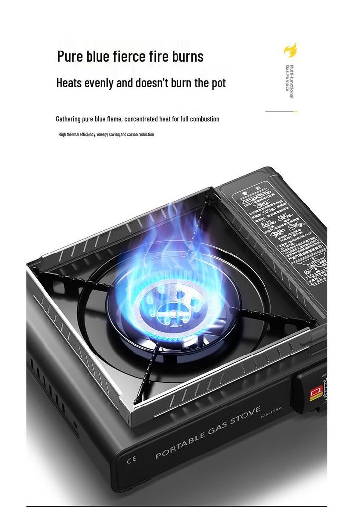 Portable Outdoor Gas Stove for Hot Pot & Barbecue