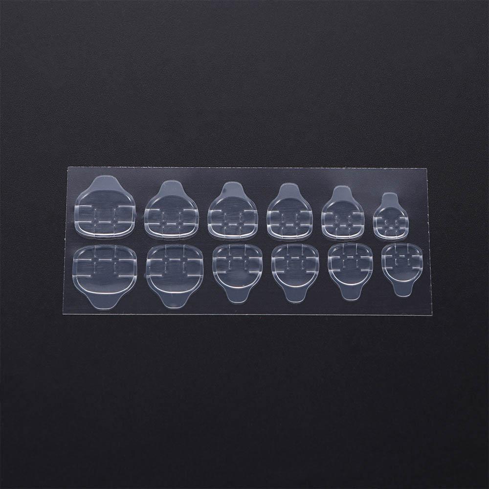 

Double Sided Glue Transparent Clear Stickers Nail Art Sticky Tapes for False Nail Tips Tools