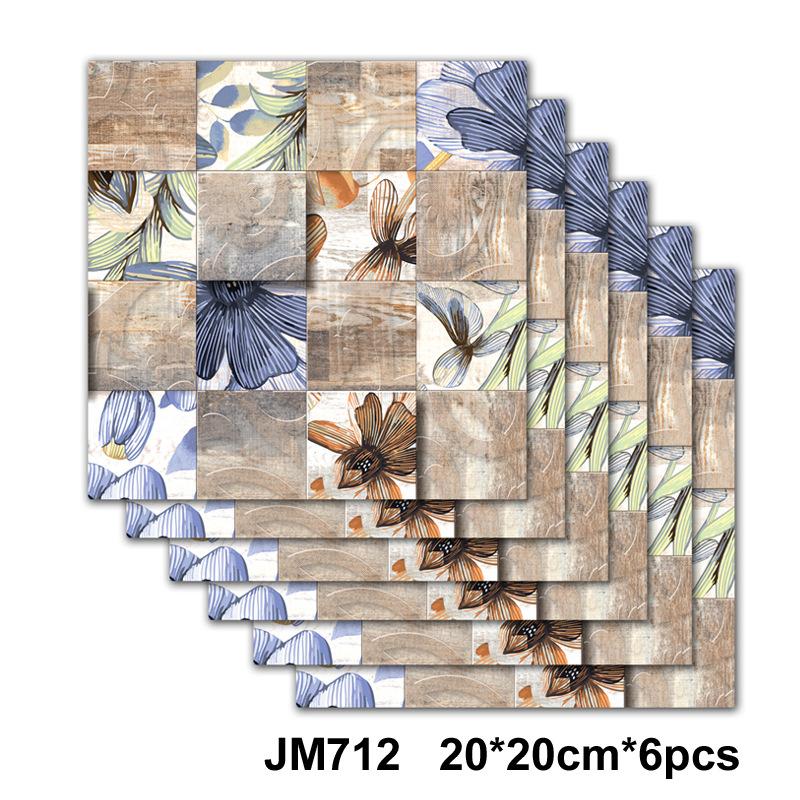 Self-Adhesive Marble Wall Tiles - Waterproof Stickers for Kitchen Backsplashes, Bathrooms, Living Rooms, Easy to Install and Rem