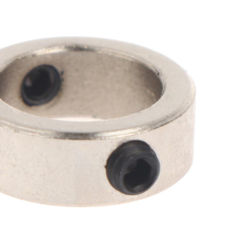 10Pcs Lead Screw 304 Stainless Lock Collar Block Ring Axis Sleeve Bore 2/3/4/5/6/7/8/10/12Mm For Diy 3D Printer Cnc Router